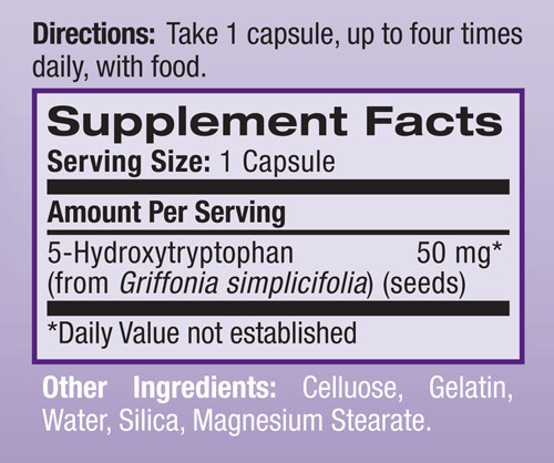 NATROL 5-HTP 45 stk á 50 mg