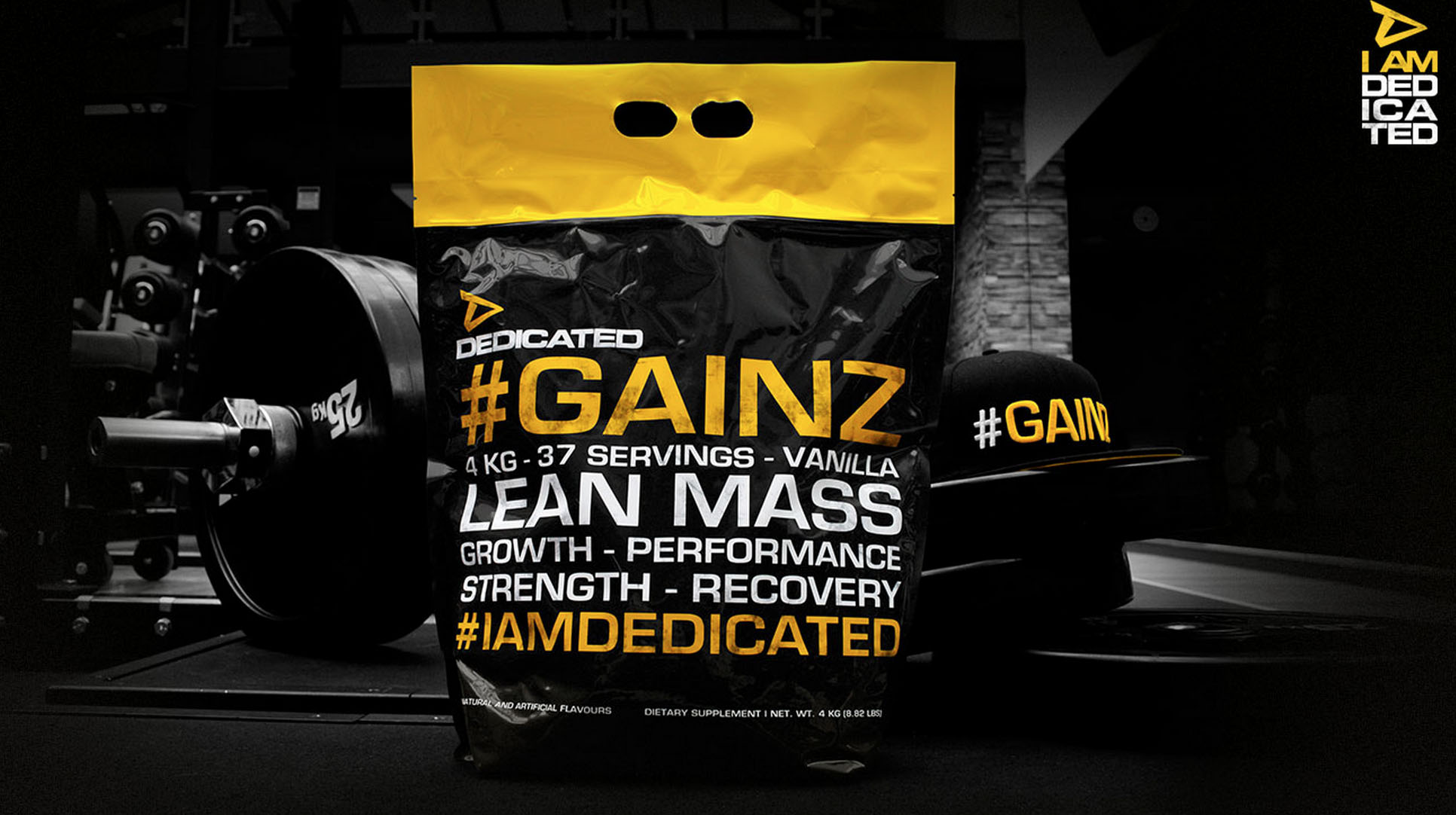 DEDICATED GAINZ 4 kg 