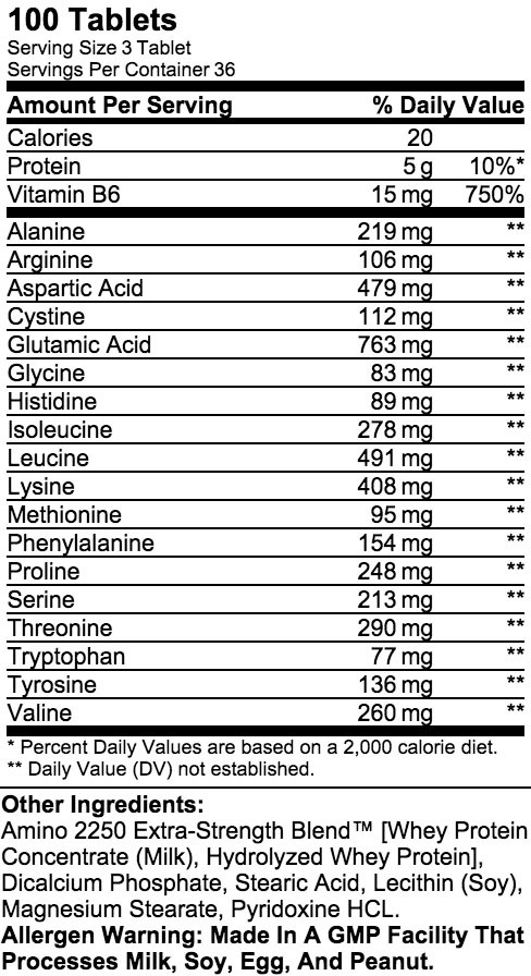 UNIVERSAL AMINO 1900, 300 stk 