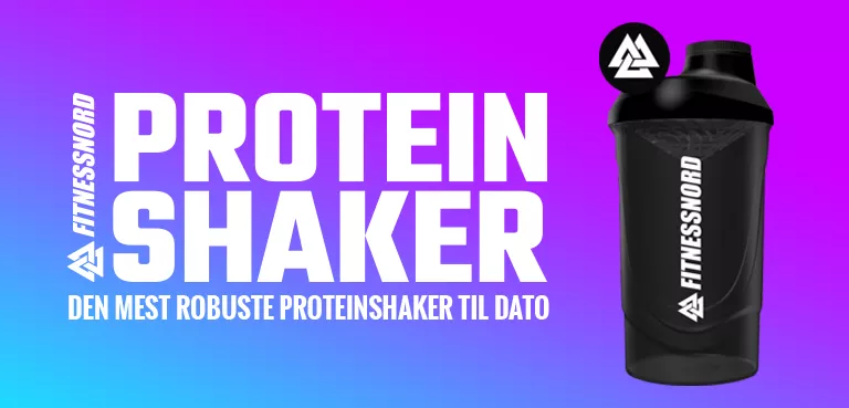 Proteinshaker 3-delt (800 ml)