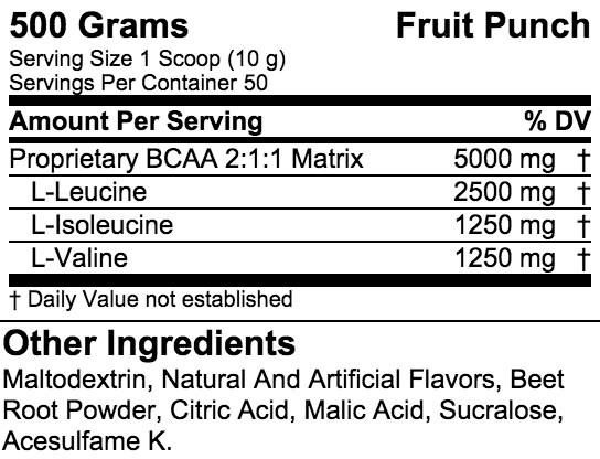 LABRADA BCAA POWER 500 g