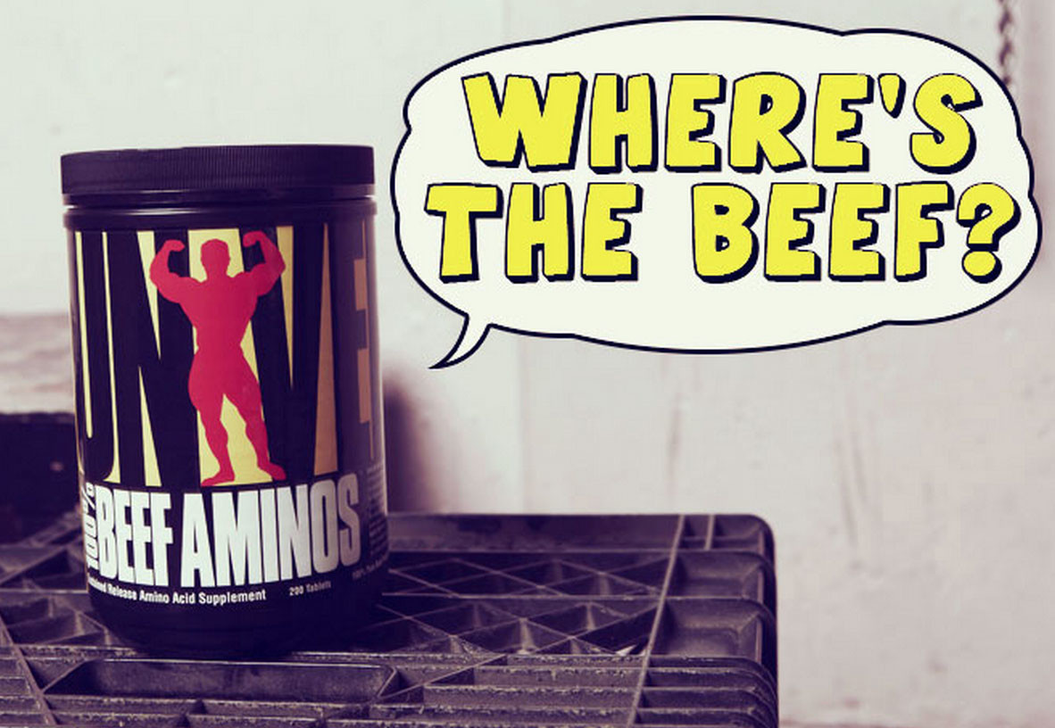 UNIVERSAL 100 % BEEF AMINOS 200 stk 