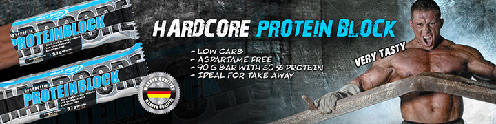 BEST BODY HARDCORE PROTEIN BLOCK 15 x 90 gram