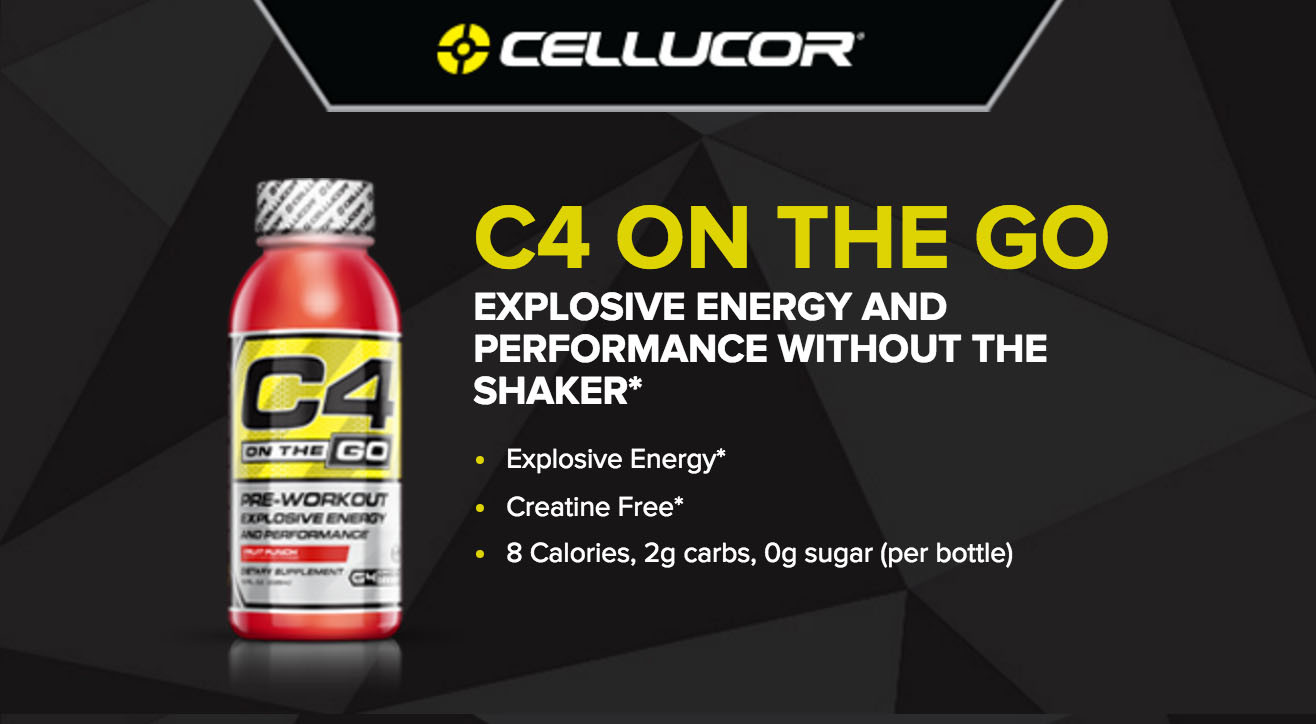 CELLUCOR C4 ON THE GO 12 x 296 ml 