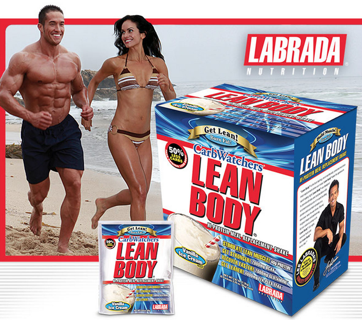 LABRADA CARB WATCHERS LEAN BODY 20 x 65 g