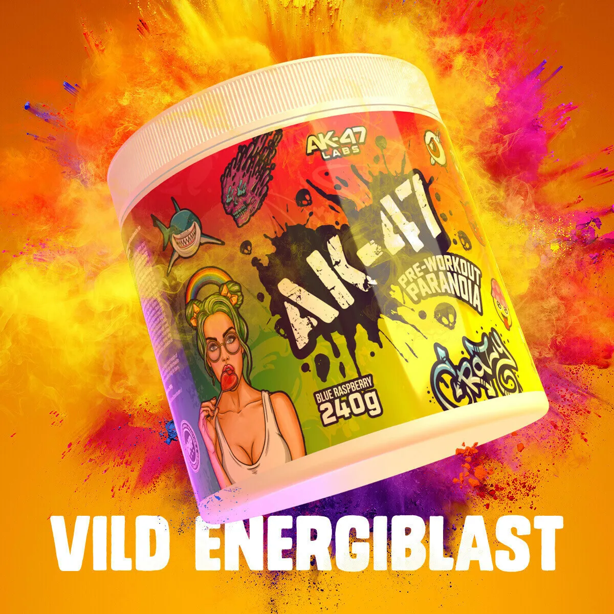A₭-47 LABS PRE-WORKOUT PARANOIA - BUY 1 GET 1 FREE