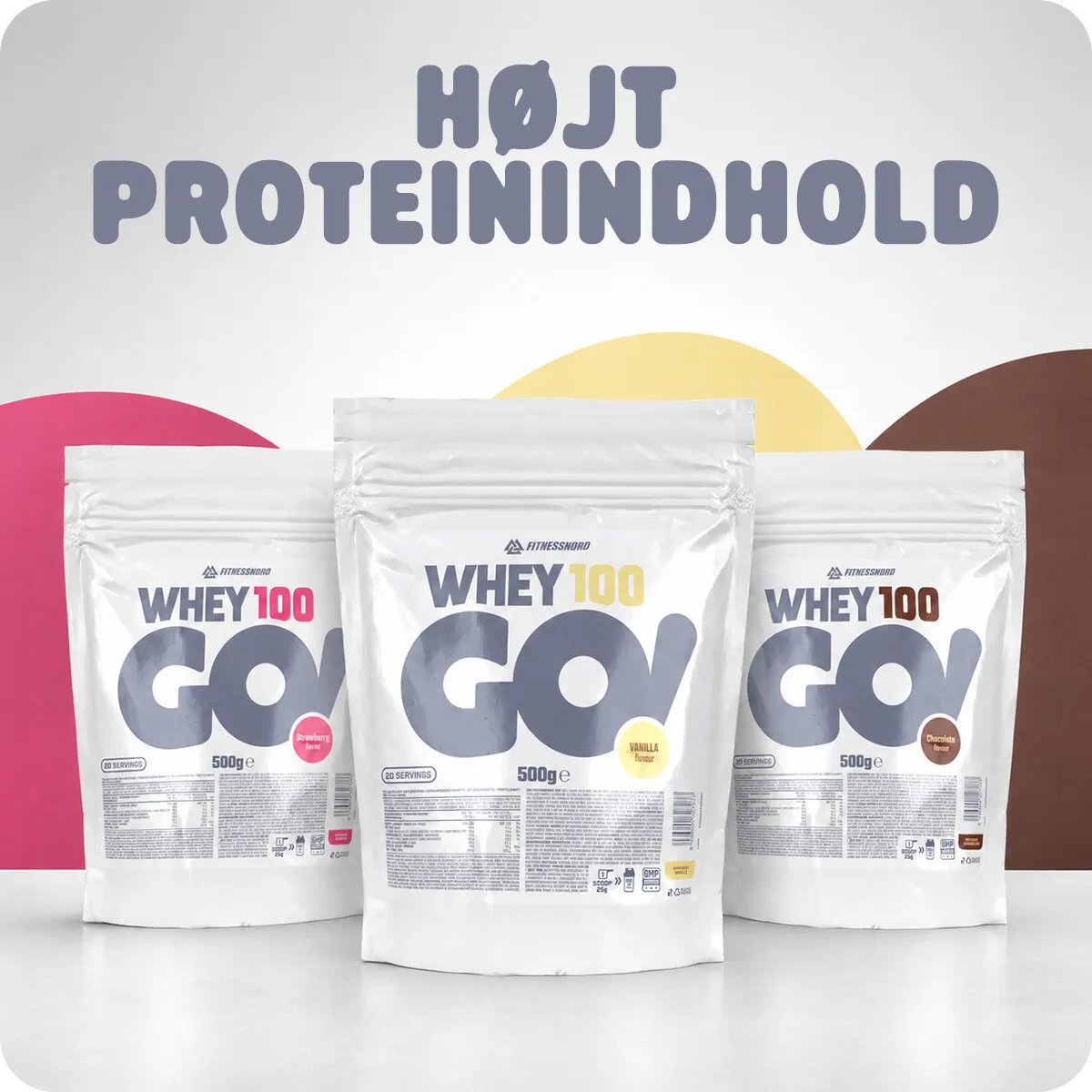 Fitnessnord Whey 100 GO! (500 g)