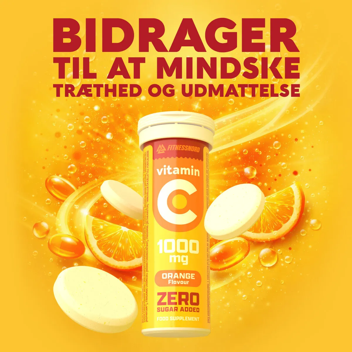 Vitamin C 1000 mg Brusetabletter (10 tabs)