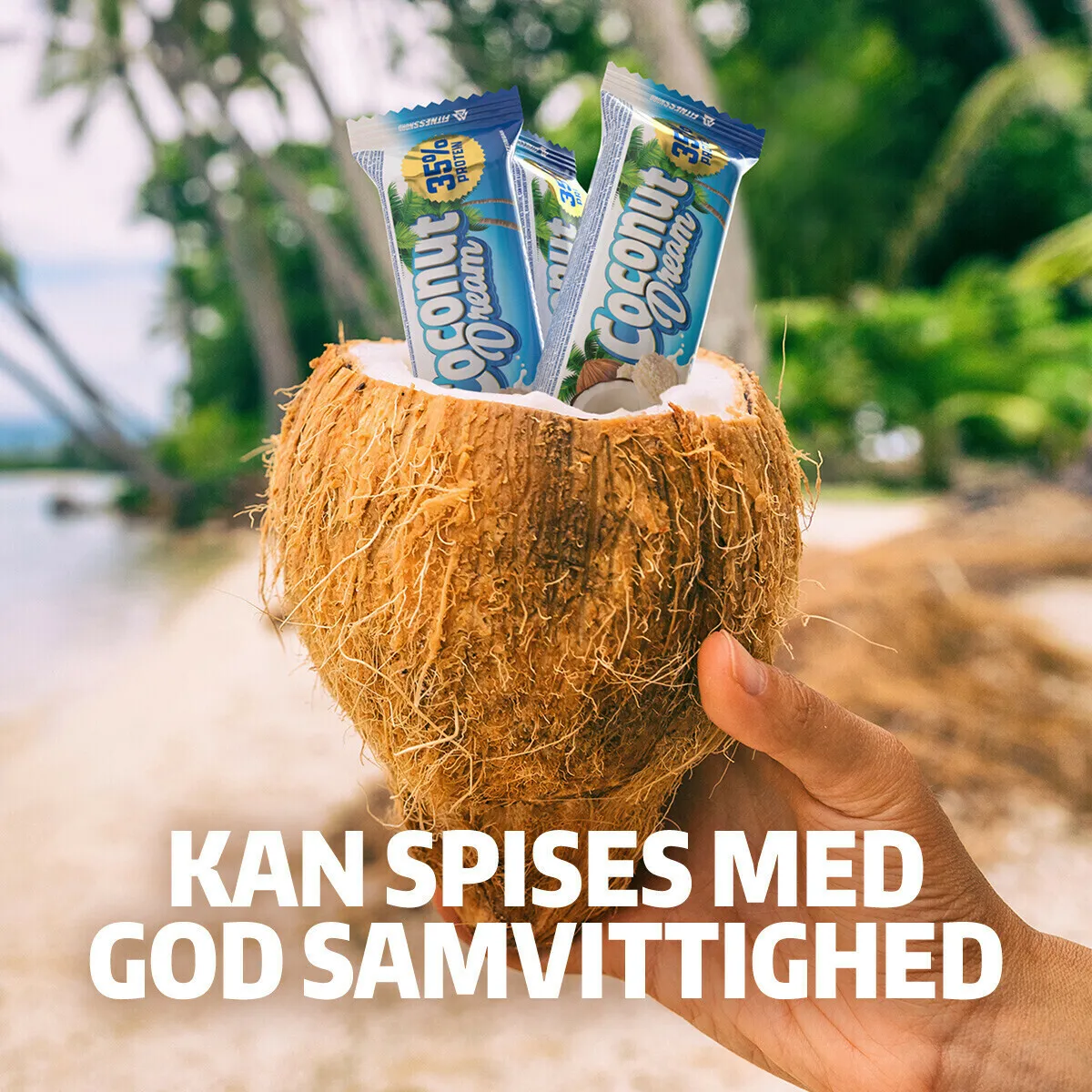 Coconut Dream bar med 35% protein (12 x 35 g)