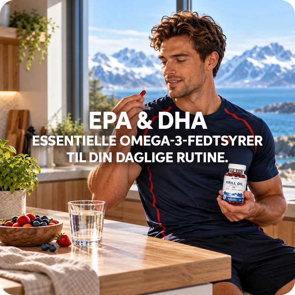 Fitnessnord Krill Olie (60 kapsler)