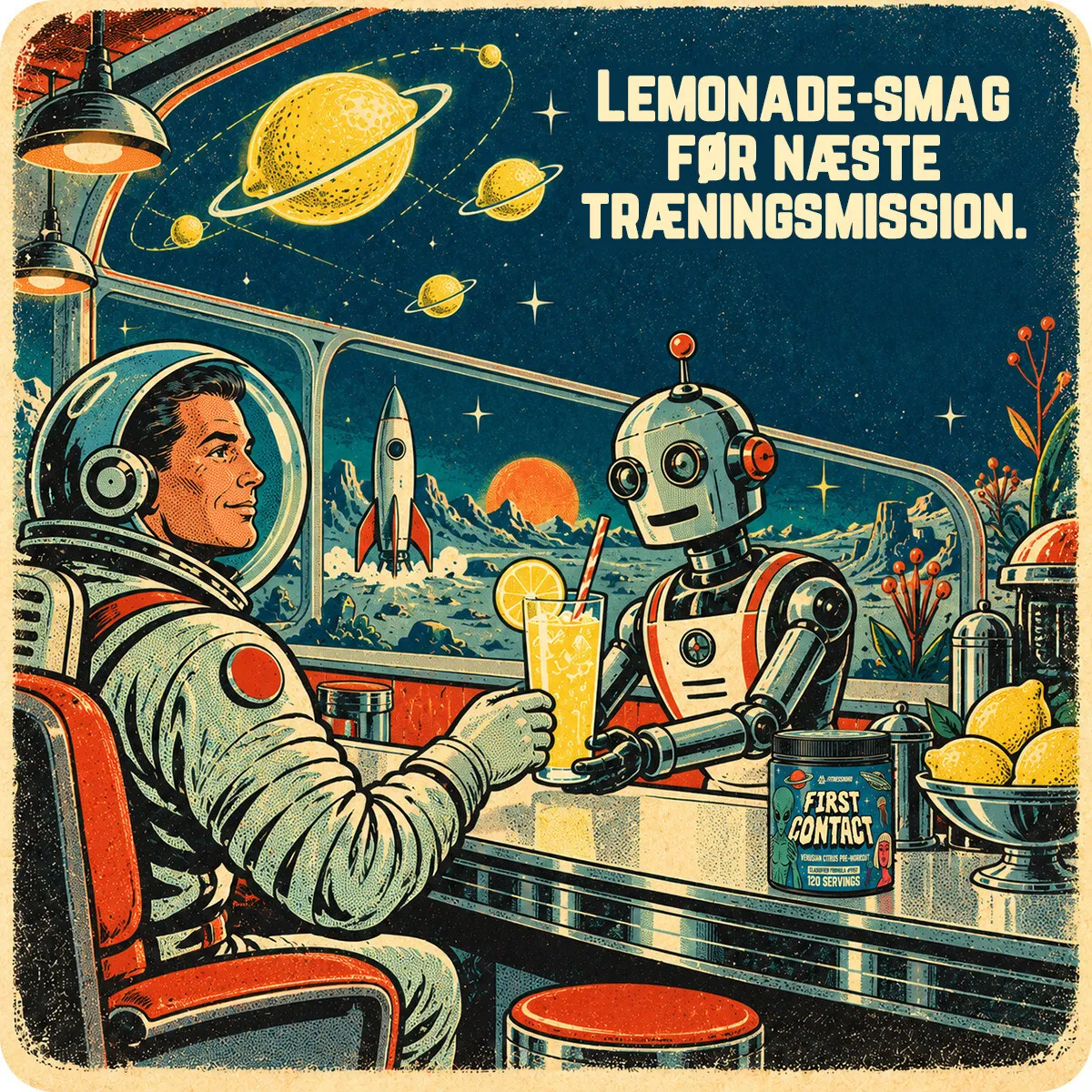 FIRST CONTACT 120 PORTIONER Pre-Workout - Lemonade