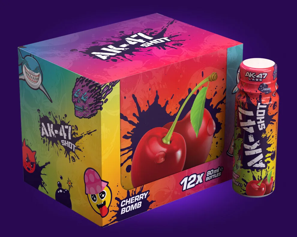 AĶ-47 pre-workout shots (12 x 80 ml)