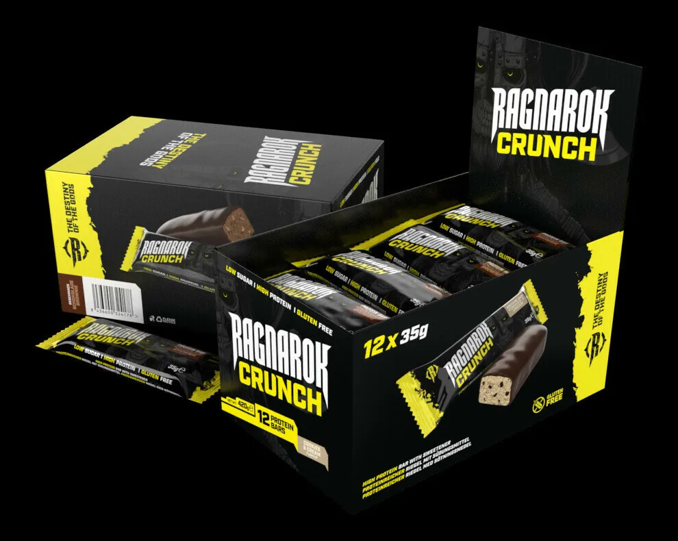 Ragnarok bars med 35% protein (12 x 35 g)