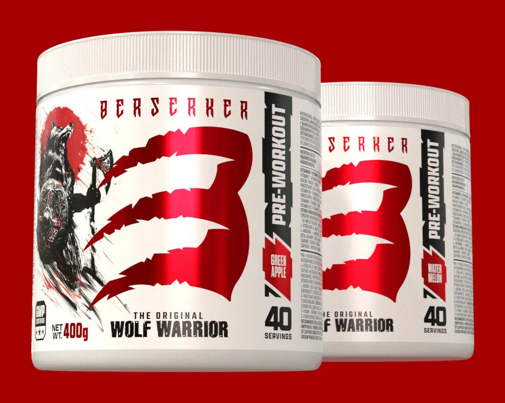 Berserker pre-workout (4 x 40 portioner)