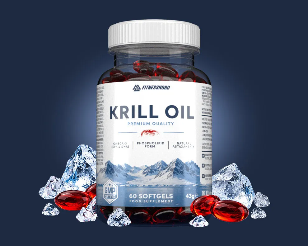 Fitnessnord Krill Olie (60 kapsler)