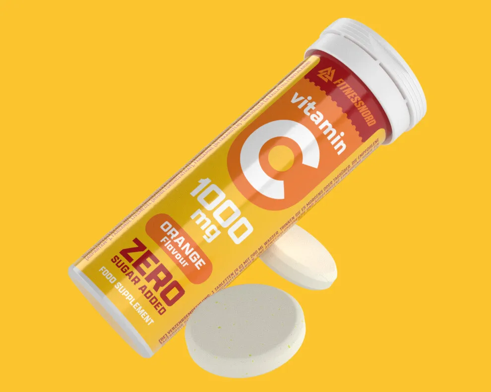 Vitamin C 1000 mg Brusetabletter (10 tabs)