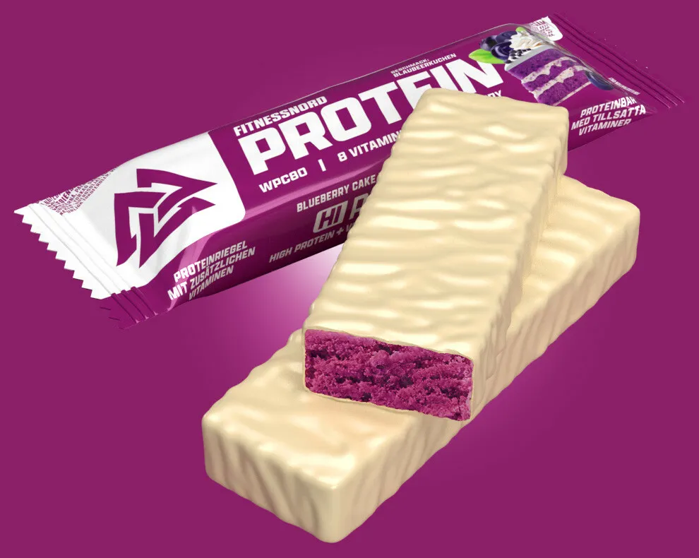Blueberry cake proteinbar (55 g)