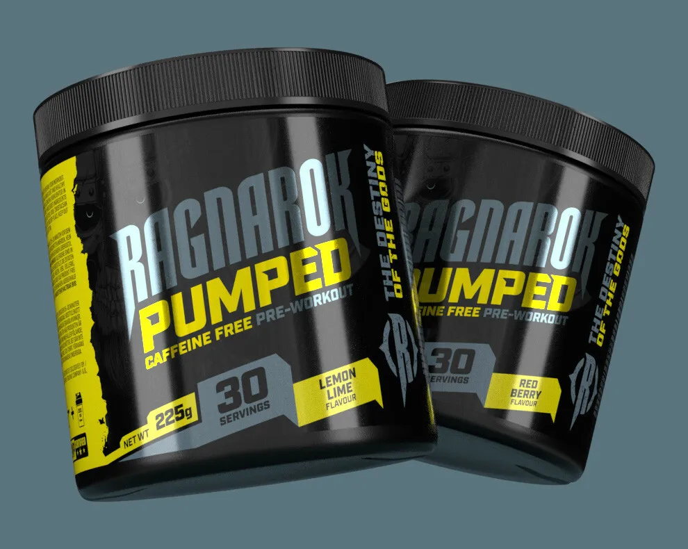 Pumped koffeinfri pre-workout (30 portioner)