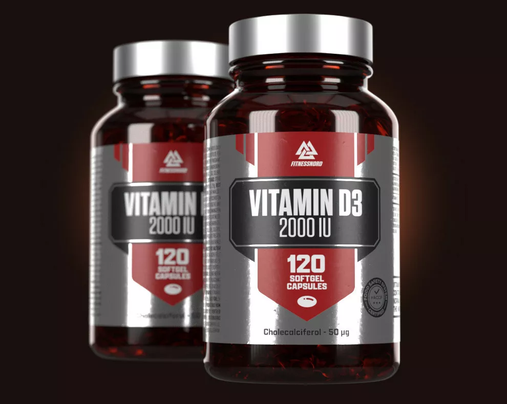 D3-vitamin (120 kapsler)