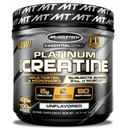 MUSCLETECH PLATINUM 100% CREATINE 400 g 