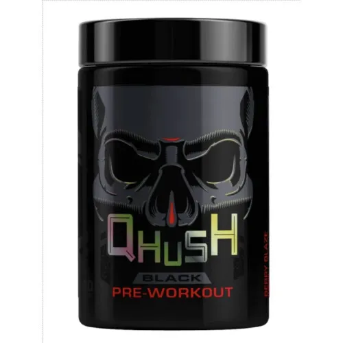 QHUSH Platinum Black Pre-Workout (525 g)