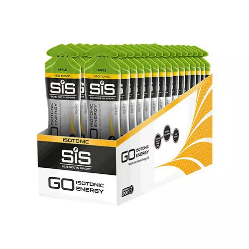SIS GO ENERGY + ELECTROLYTE GELS (30X60ML) RASPBERRY