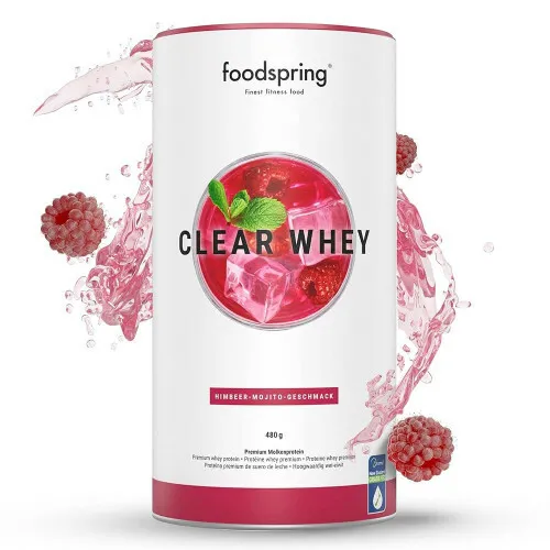 Clear Whey Protein med Hindbær & Mojito Smag (480 g)