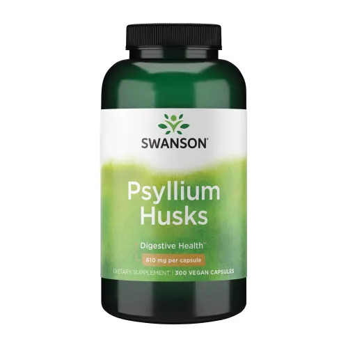 Swanson Psylliumskaller (300 kapsler)