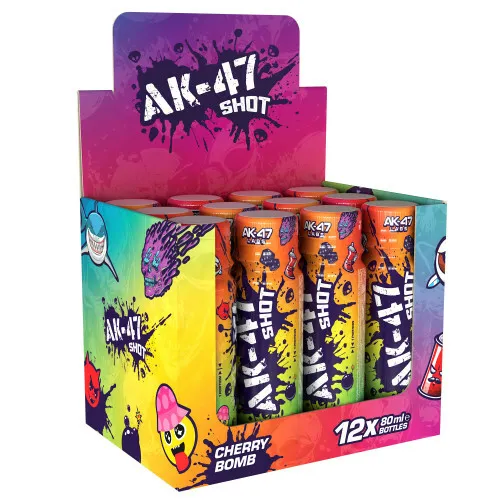 A₭-47 LABS SHOT 12 x 80ml - Cherry Bomb