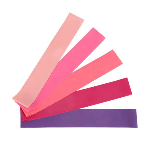 Træningselastikker til ben (1 sæt)