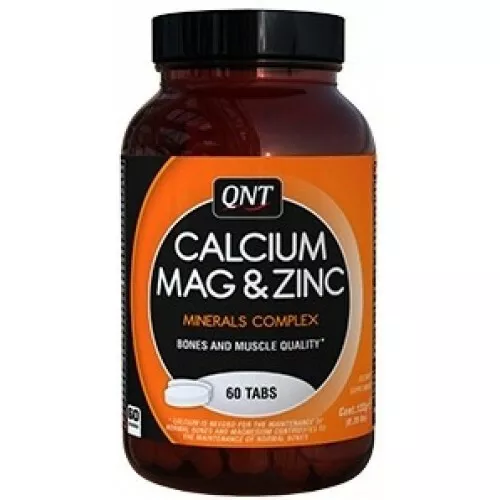 QNT CALCIUM MAG & ZINC 60 stk 