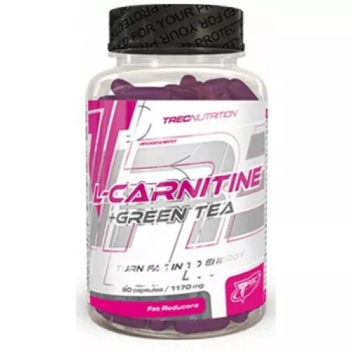 TREC NUTRITION L-CARNITINE + GREEN TEA 90 stk 