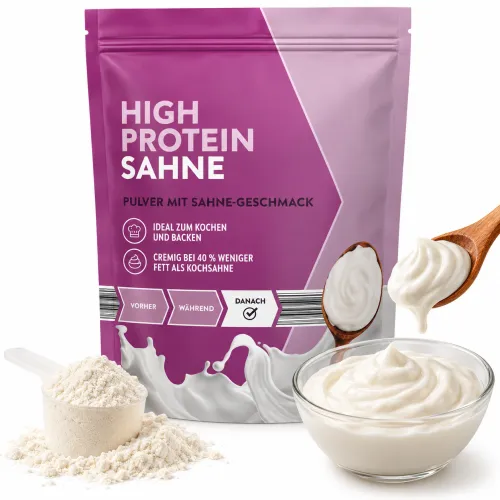 High Protein Fløde Pulver (350 g)