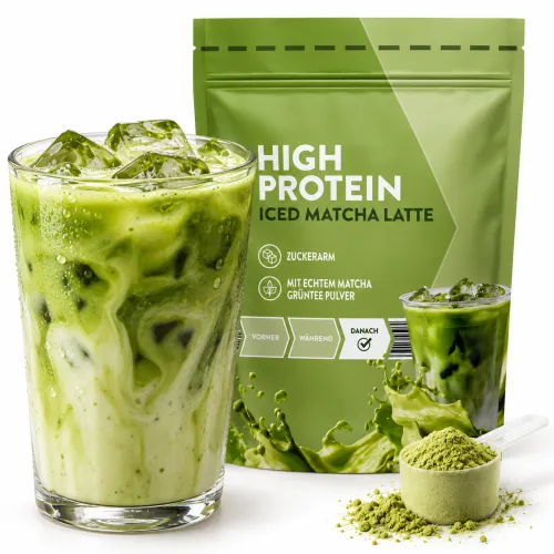 High Protein Iced Matcha Latte (250 g)