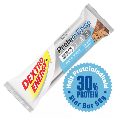 Crisp Protein Bar fra Dextro Energy hos