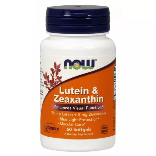 Lutein og zeaxanthin (60 kapsler)