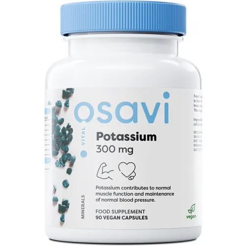 OSAVI POTASSIUM, 300MG - 90 VEGAN CAPS
