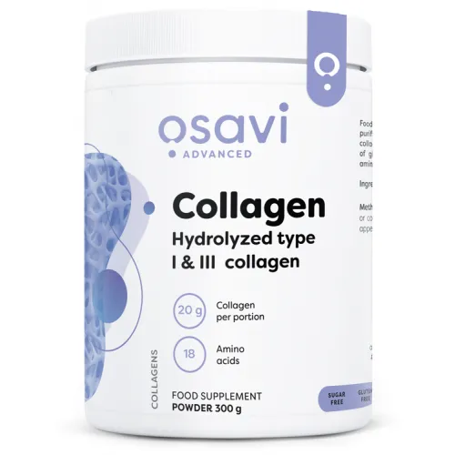 OSAVI COLLAGEN HYDROLYZED - TYPE 1 AND 3 - 300 GRAMS