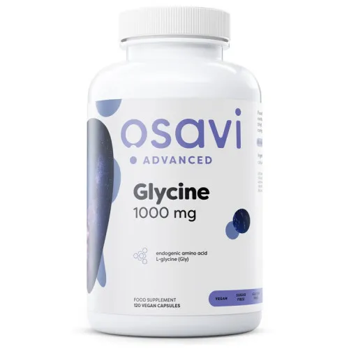 Glycine 1000mg 120 vegan kapsler