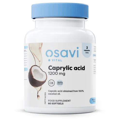 Caprylic Acid 1200mg 60 softgels