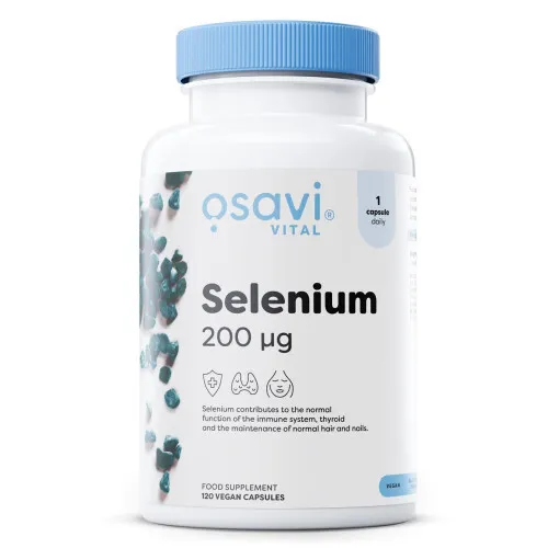 Selenium 200mcg 120 vegan kapsler