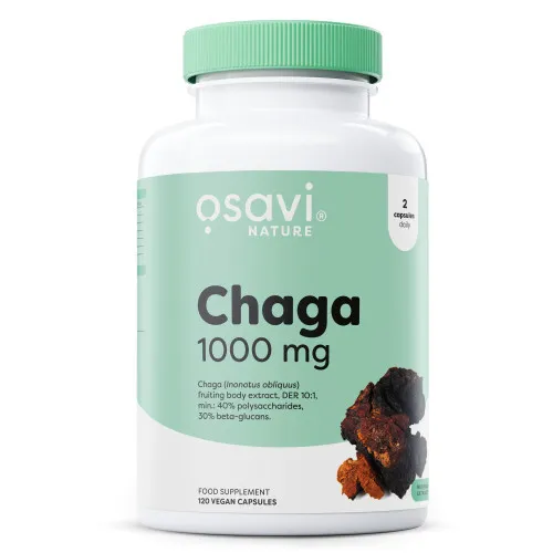 Chaga 1000mg 120 vegan kapsler