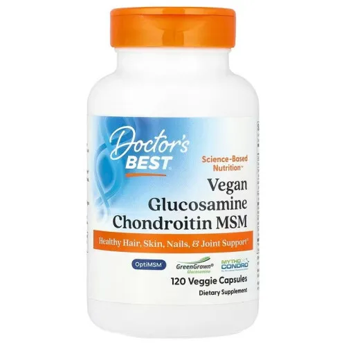 Vegan Glucosamine & Chondroitin & MSM, 120 vkapsler