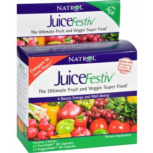 NATROL JUICEFESTIV 60+60 stk 