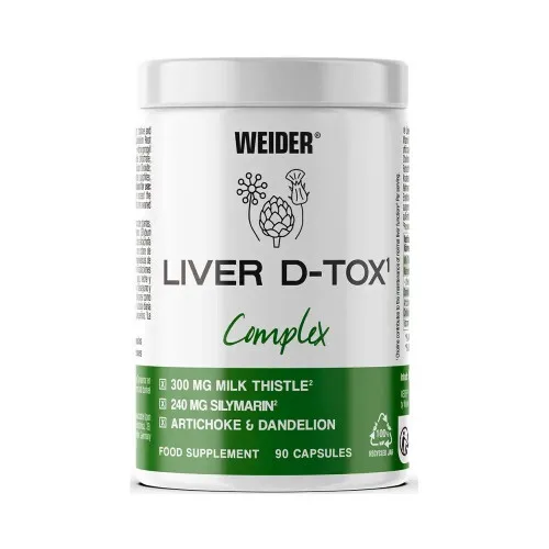 Weider Liver D-Tox, 90 kapsler