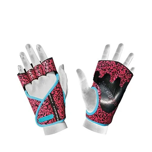Chiba 40936 Dame Motivation Handsker (Black/Pink/Turquoise)