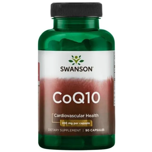 Swanson CoQ10, 200 mg, 90 kapsler