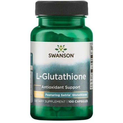 Swanson L-Glutathion, 100 mg, 100 kapsler