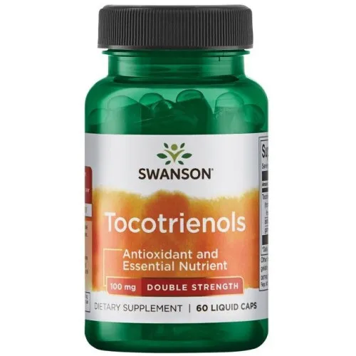 Swanson Tokotrienoler, 100 mg Dobbelt Styrke, 60 kapsler