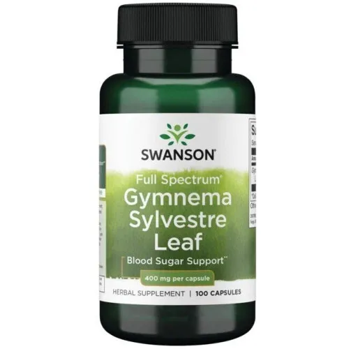 Swanson Full Spectrum Gymnema Sylvestre Blad, 400 mg, 100 kapsler